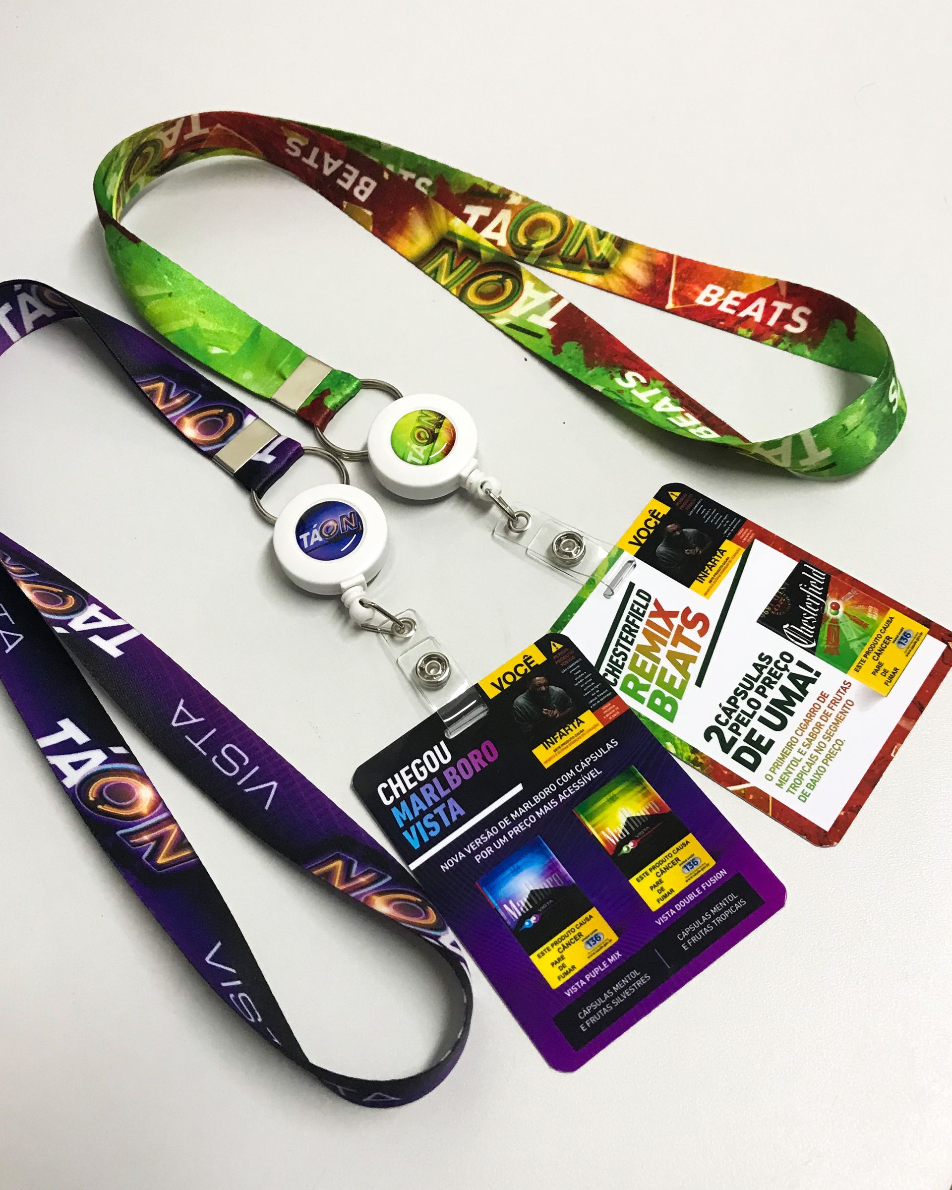 Clip Retrátil personalizado